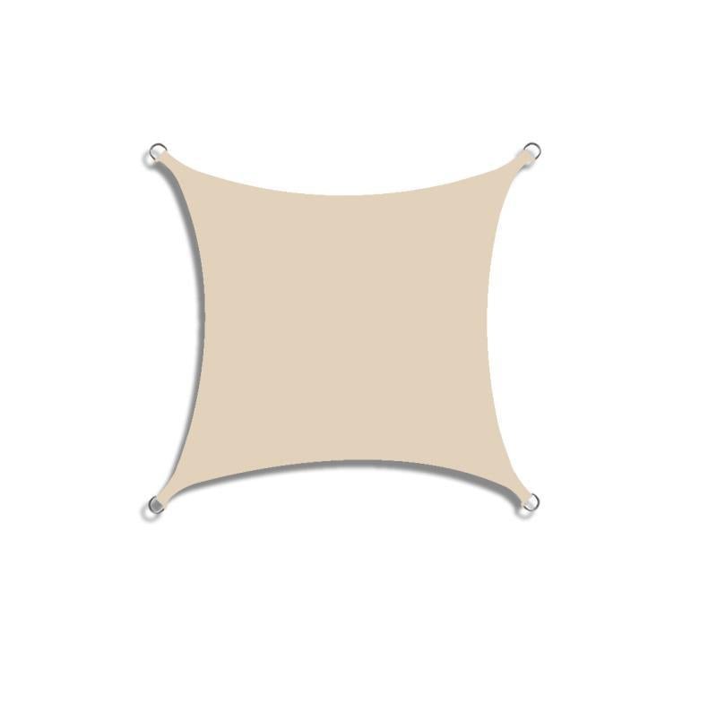 Waterproof shade sail with UV protection, showcasing a durable canvas design ideal for outdoor patios and gardens, providing effective sun shelter and enhancing outdoor aesthetics. 10