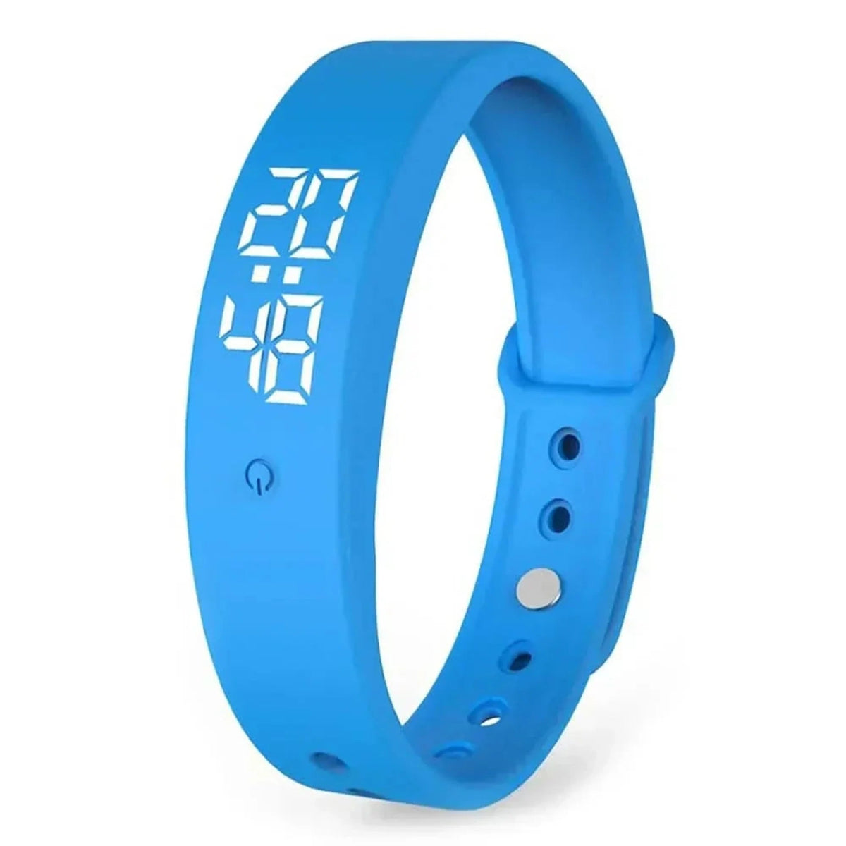 Waterproof smartwatch featuring health monitoring capabilities and silent alerts, designed with a comfortable silicone band for everyday wear. 0