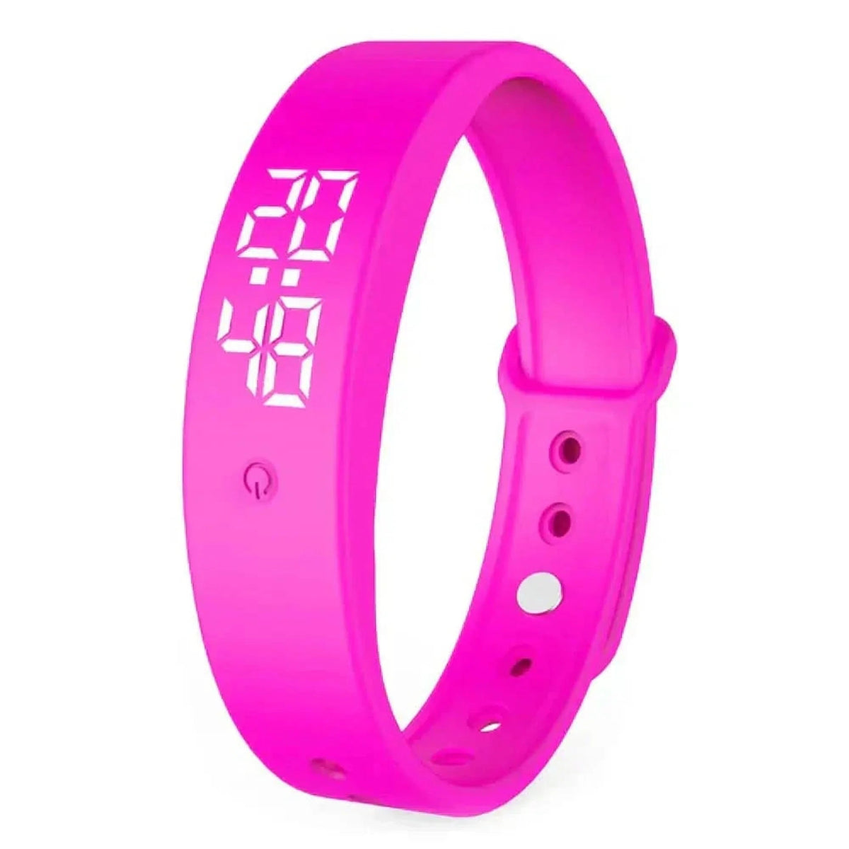 Waterproof smartwatch featuring health monitoring capabilities and silent alerts, designed with a comfortable silicone band for everyday wear. 3