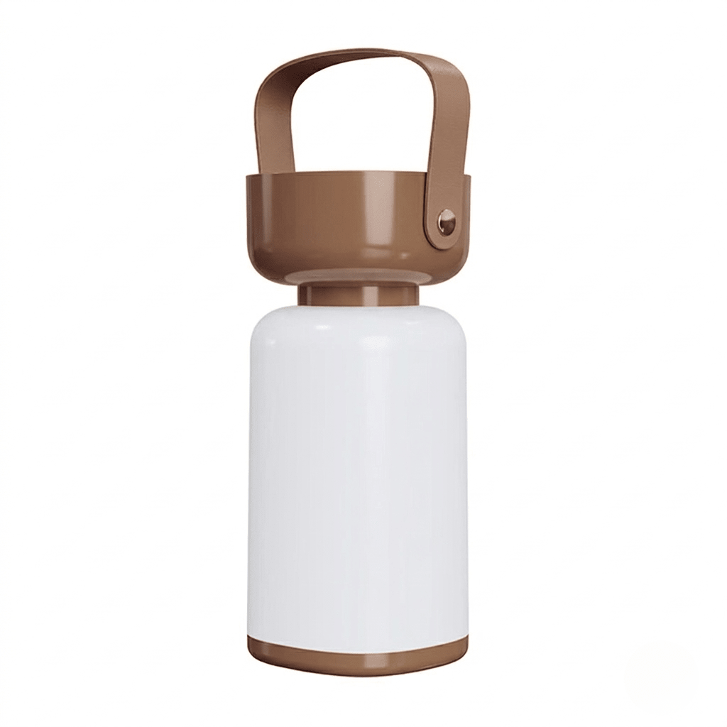 Waterproof table lamp featuring a modern cylinder design, equipped with a USB rechargeable function, perfect for both indoor and outdoor use. 5