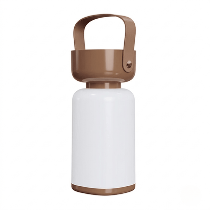 Waterproof table lamp featuring a modern cylinder design, equipped with a USB rechargeable function, perfect for both indoor and outdoor use. 5
