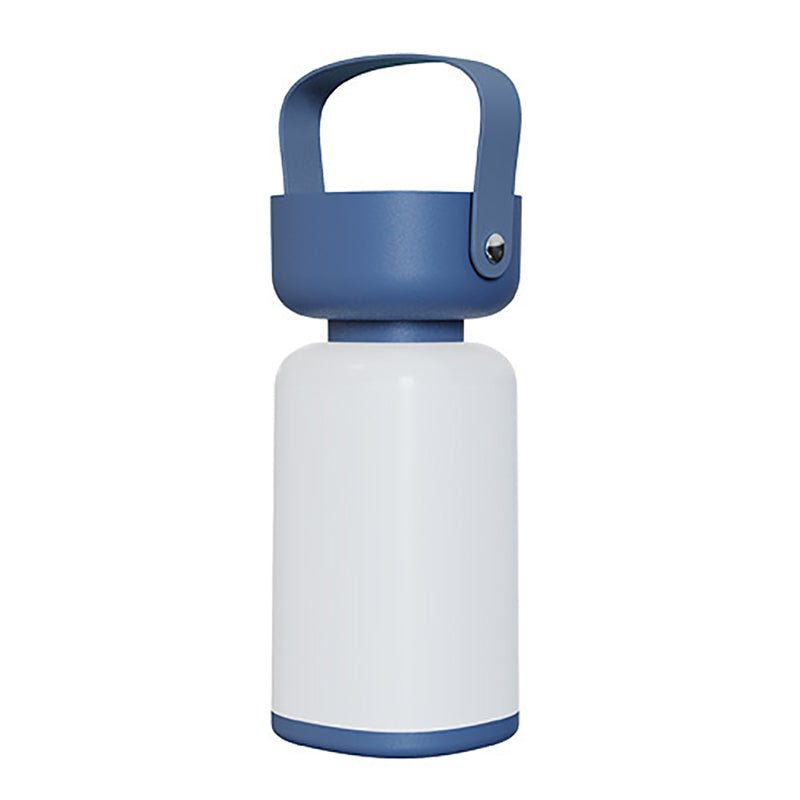 Waterproof table lamp featuring a modern cylinder design, equipped with a USB rechargeable function, perfect for both indoor and outdoor use. 6