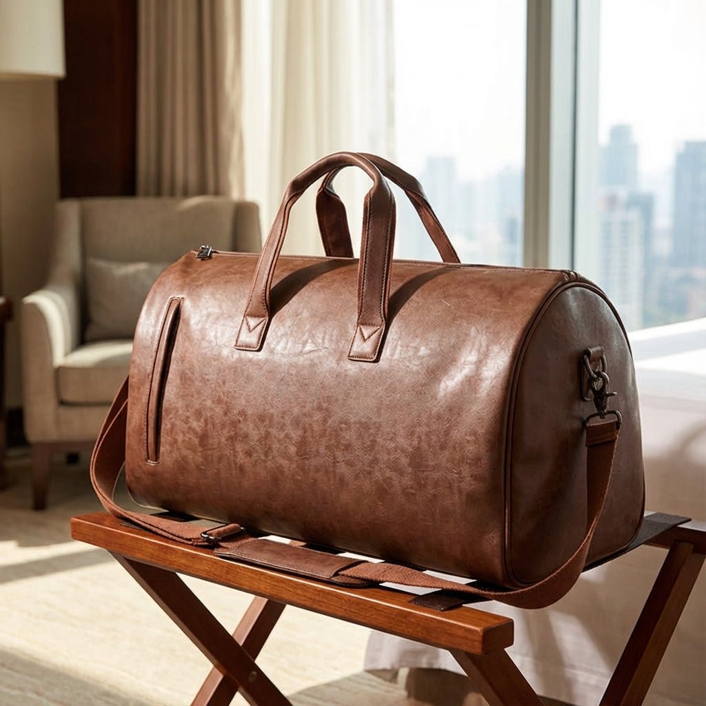 Weekender bag for women featuring a spacious interior and durable design, perfect for overnight travel and versatile use. 1