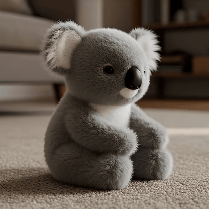 Weighted koala plush toy designed for soothing comfort, featuring a soft, cuddly exterior perfect for relaxation and stress relief. 1