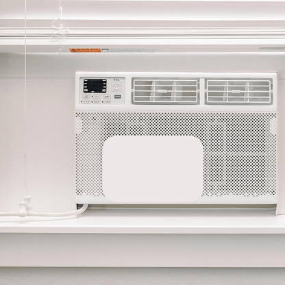 Window AC Insulation Kit featuring foam panels designed for air sealing and noise reduction, custom fit for air conditioning units up to 91cm. 3