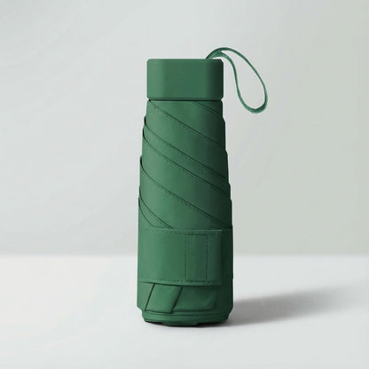 Windproof mini travel umbrella featuring UV protection, compact lightweight design, and durable carbon fiber frame for ultimate portability and resilience. 8