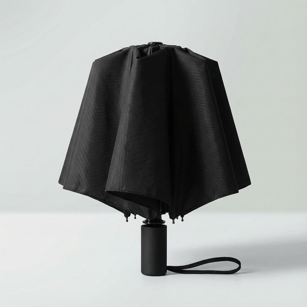 Windproof mini travel umbrella featuring UV protection, compact lightweight design, and durable carbon fiber frame for ultimate portability and resilience. 5