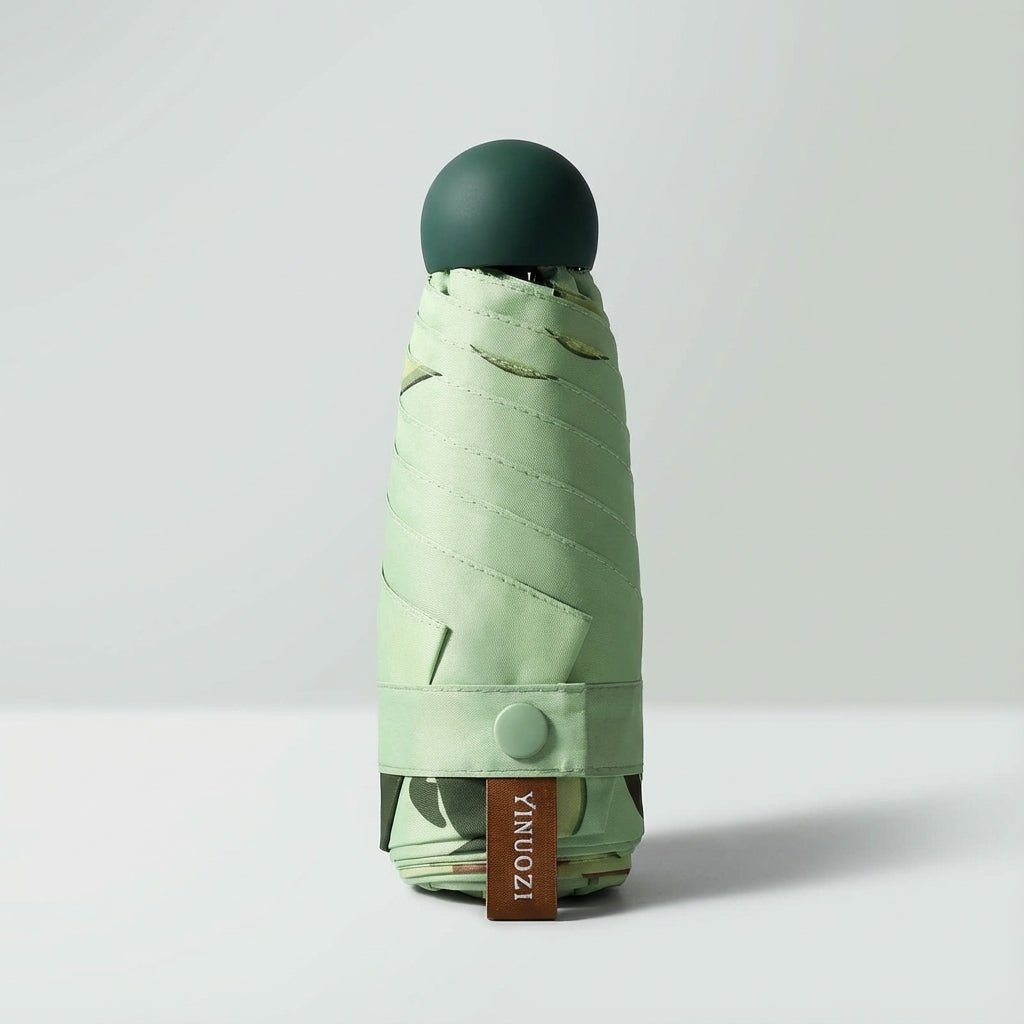 Windproof mini travel umbrella featuring UV protection, compact lightweight design, and durable carbon fiber frame for ultimate portability and resilience. 0