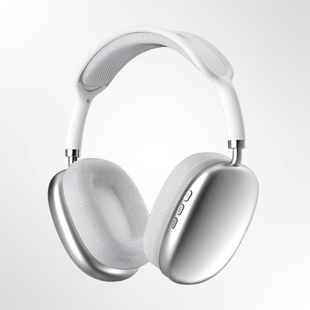 Wireless Bluetooth noise cancelling headphones with over-ear foldable design, providing premium sound quality and comfort for an immersive listening experience. 0
