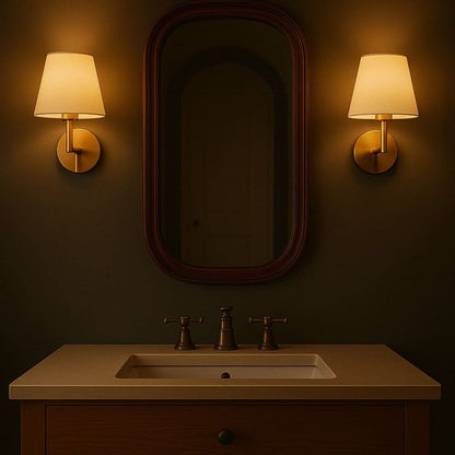 Wireless Dimmable Wall Sconce Lights with Fabric Shade – 3 Color Temperatures, Remote Control, 2-Pack for Bedrooms and Hallways 5