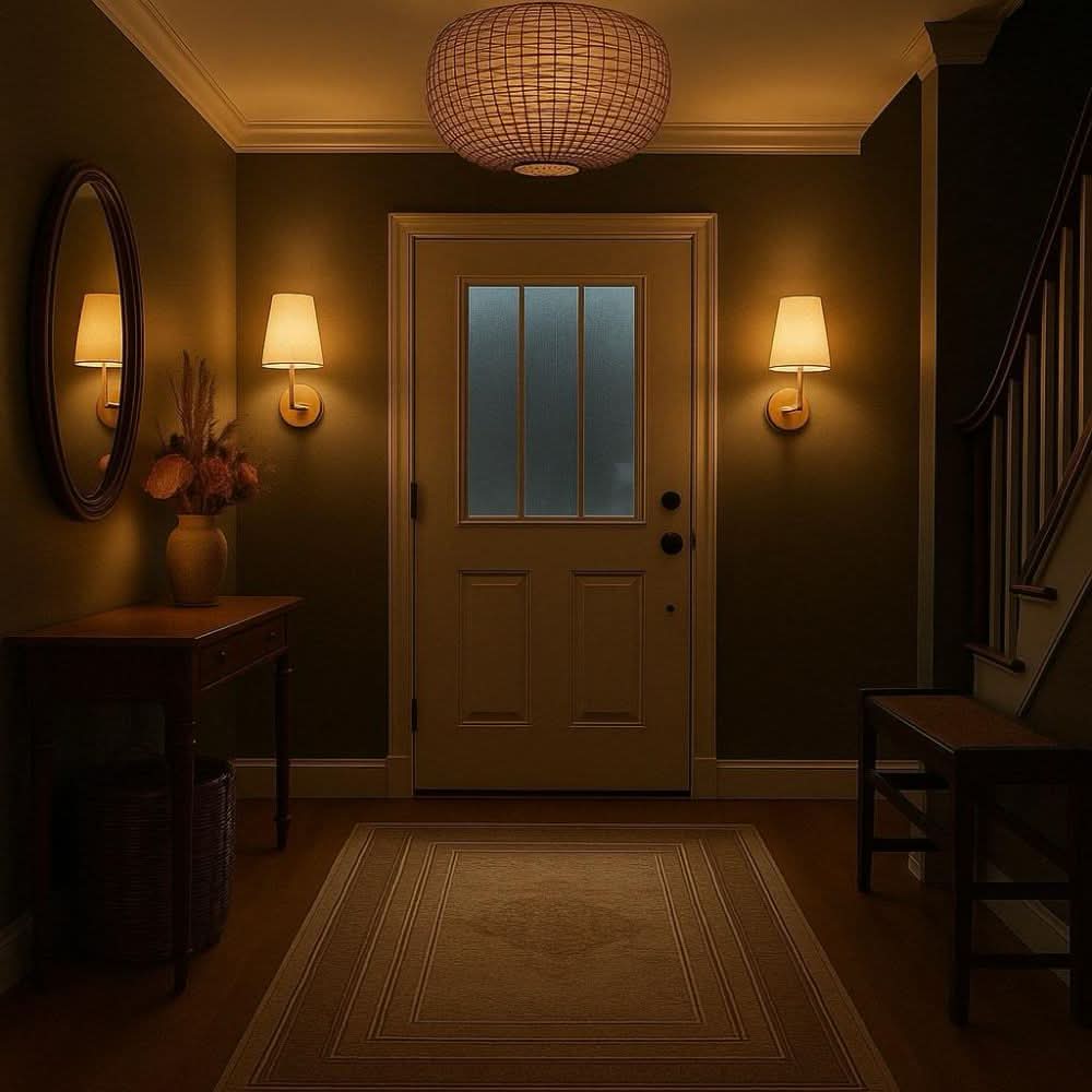 Wireless Dimmable Wall Sconce Lights with Fabric Shade – 3 Color Temperatures, Remote Control, 2-Pack for Bedrooms and Hallways 2