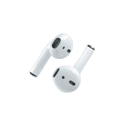 Wireless earbuds featuring HiFi stereo sound and Bluetooth 5.0 connectivity, designed to be sweat and splash proof for active lifestyles. 3