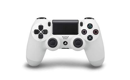 Wireless gaming controller designed for PS4 and PC, featuring enhanced analog sticks, a responsive touchpad, and an ergonomic design for comfortable gameplay. 7