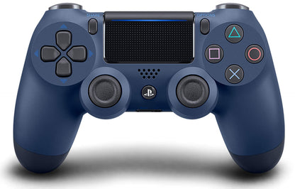 Wireless gaming controller designed for PS4 and PC, featuring enhanced analog sticks, a responsive touchpad, and an ergonomic design for comfortable gameplay. 6