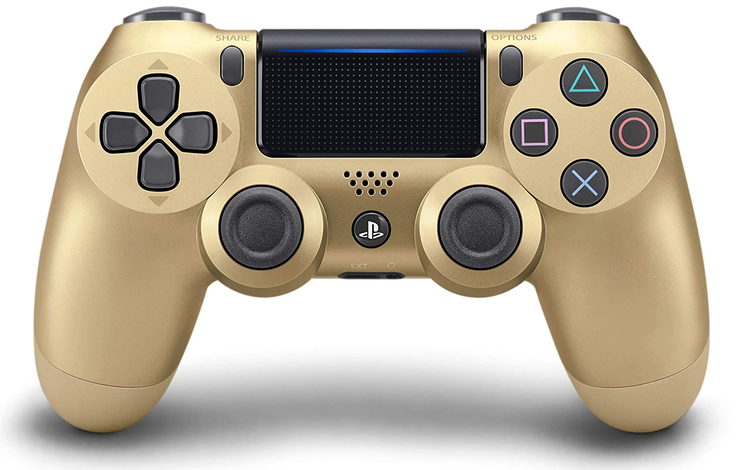 Wireless gaming controller designed for PS4 and PC, featuring enhanced analog sticks, a responsive touchpad, and an ergonomic design for comfortable gameplay. 0