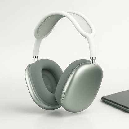 Wireless noise cancelling headphones featuring active Bluetooth technology, designed for on-ear comfort, with an extended battery life for uninterrupted listening. 6