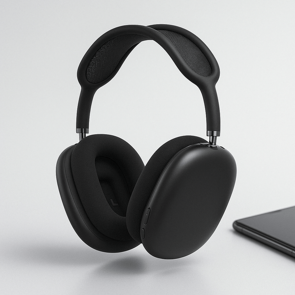 Wireless noise cancelling headphones featuring active Bluetooth technology, designed for on-ear comfort, with an extended battery life for uninterrupted listening. 3