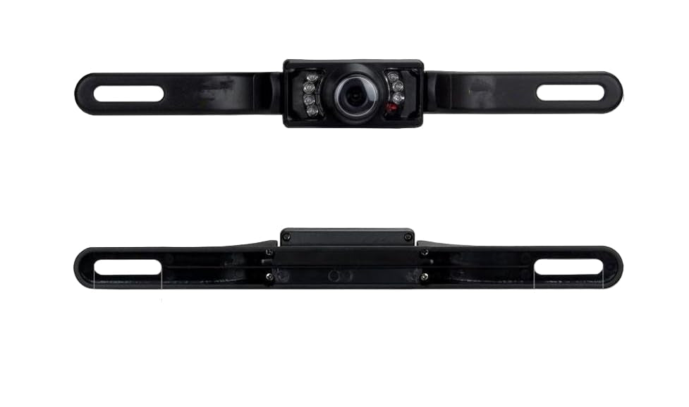 Wireless reversing camera featuring night vision capabilities and a 4.3-inch LCD monitor, designed for easy installation and enhanced safety while reversing, with a waterproof 1