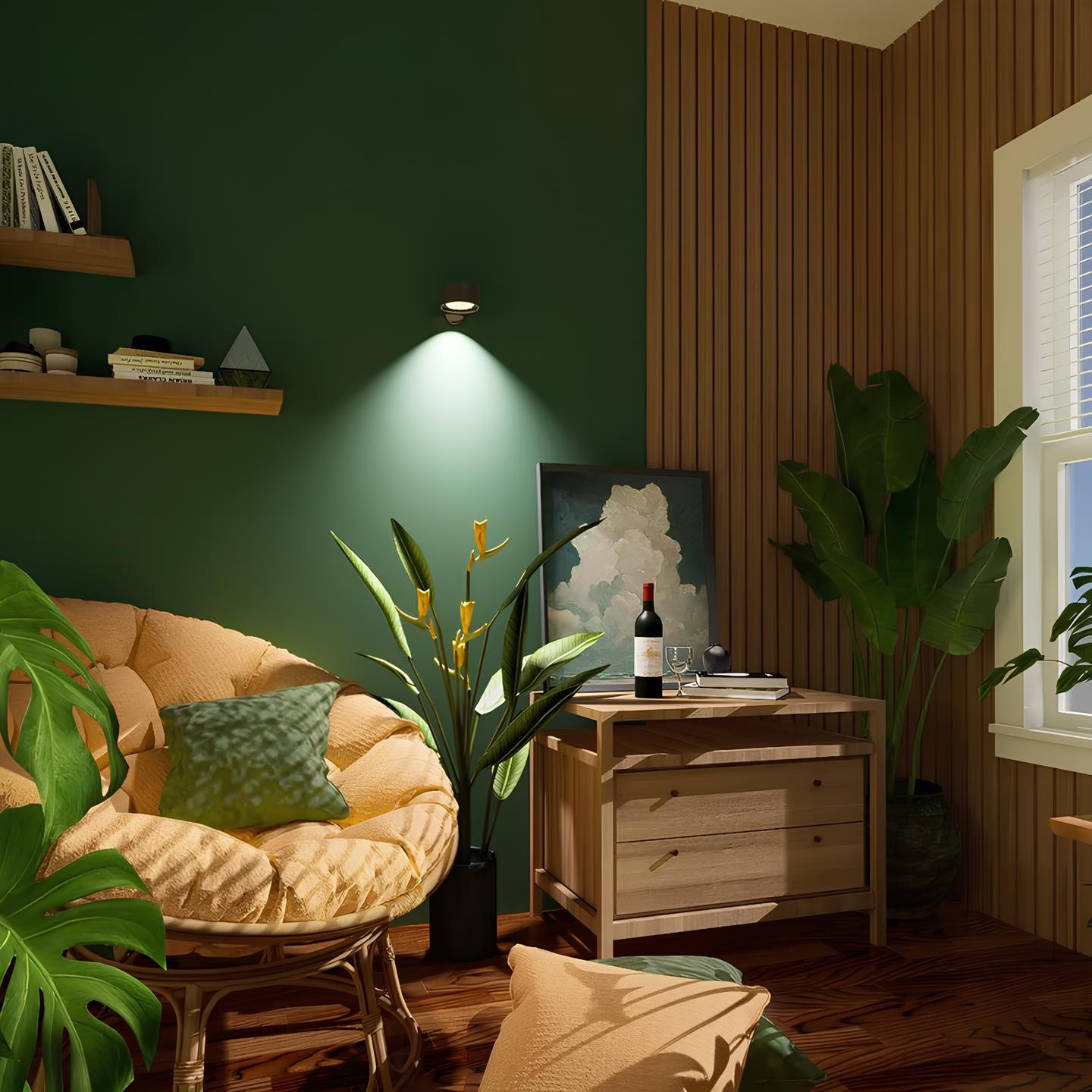 Wireless wall lamp featuring a minimalist design, 360° rotation, and dimmable LED, perfect for modern home decor and versatile lighting solutions. Recharge 7