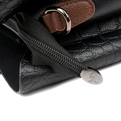 Women's Handbag with Adjustable Strap and Spacious Compartments – Classic Timeless Design in Black 7