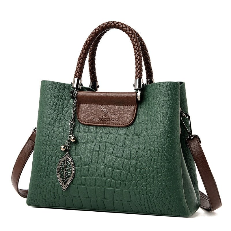 Women's Handbag with Adjustable Strap and Spacious Compartments – Classic Timeless Design in Black 3