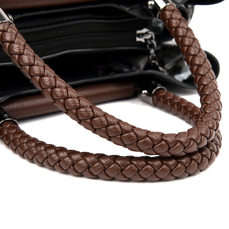 Women's Handbag with Adjustable Strap and Spacious Compartments – Classic Timeless Design in Black 6