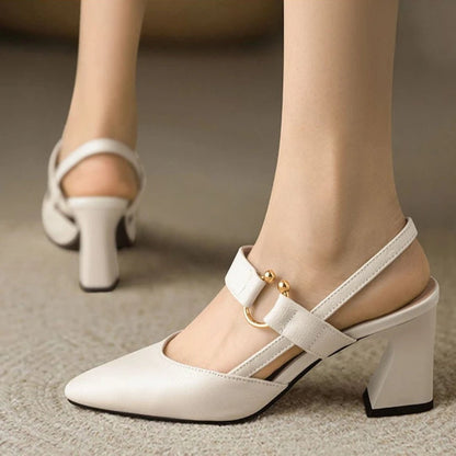 Women's elegant black heels featuring orthopedic cushioning and ergonomic support for all-day comfort and style. 1