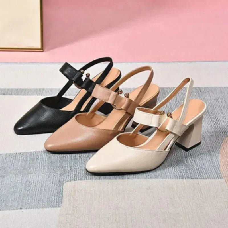 Women's elegant black heels featuring orthopedic cushioning and ergonomic support for all-day comfort and style. 6