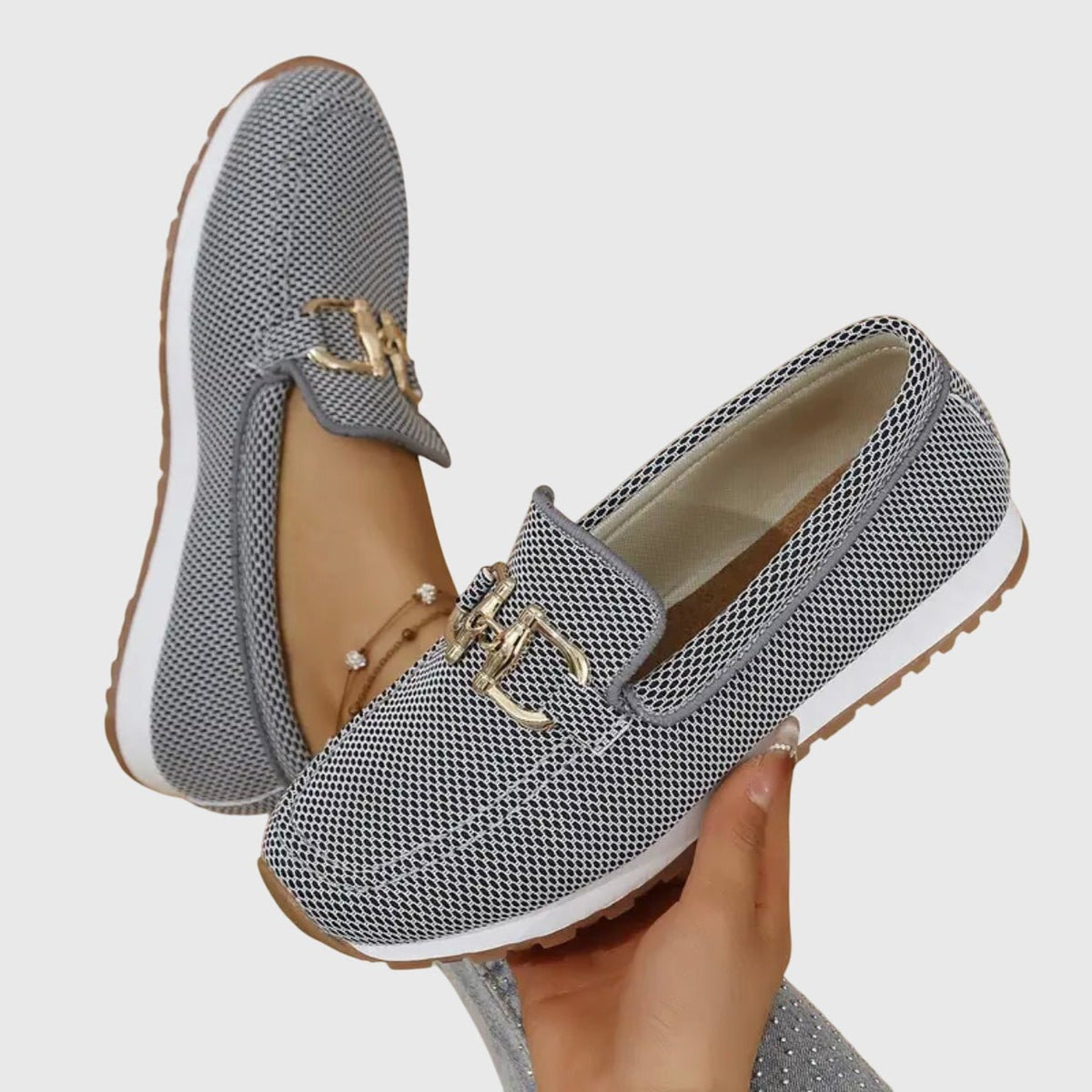 Women's loafers featuring orthopedic support and a convenient slip-on design, crafted for lightweight comfort perfect for everyday wear. 7