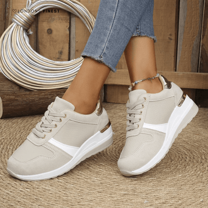 Women's orthopedic shoes featuring arch support and memory foam cushioning, designed for breathable casual comfort, perfect for all-day wear. 0