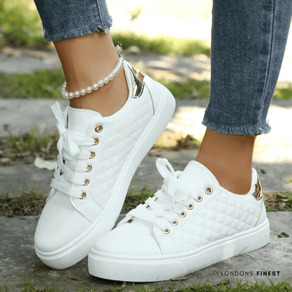 Women's orthopedic shoes featuring a cushioned sole, designed for ultimate comfort and elegance, perfect for everyday wear. 0