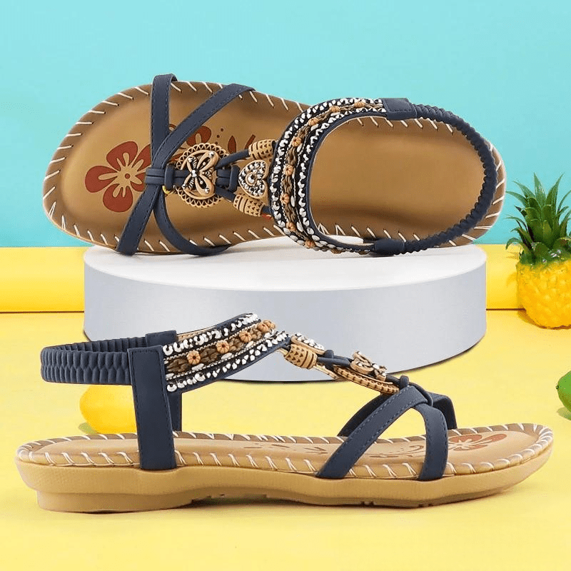 Women's vegan platform sandals featuring a Stability+ sole and a non-slip design, perfect for all-day comfort and support. 0