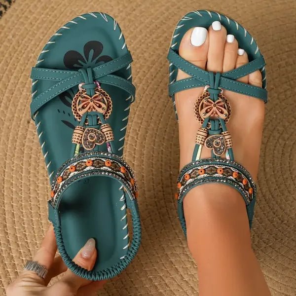 Women's vegan platform sandals featuring a Stability+ sole and a non-slip design, perfect for all-day comfort and support. 7