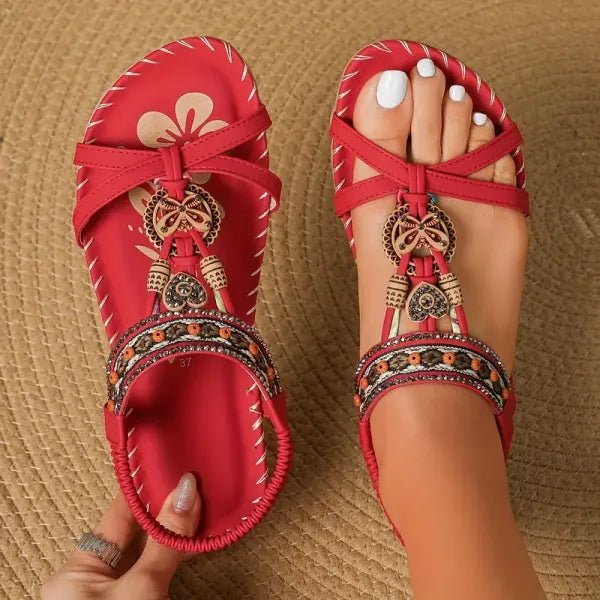 Women's vegan platform sandals featuring a Stability+ sole and a non-slip design, perfect for all-day comfort and support. 9
