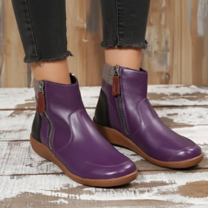 Women's waterproof boots featuring orthopedic support and a non-slip sole, perfect for comfort and stability in all weather conditions. 7
