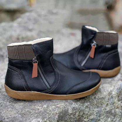 Women's waterproof boots featuring orthopedic support and a non-slip sole, perfect for comfort and stability in all weather conditions. 1