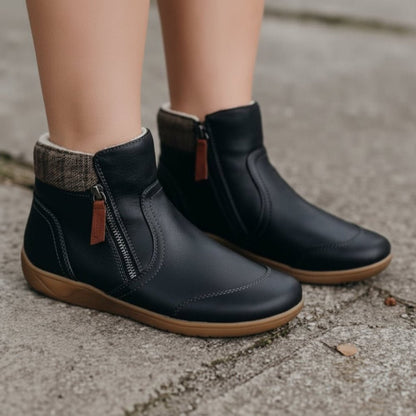 Women's waterproof boots featuring orthopedic support and a non-slip sole, perfect for comfort and stability in all weather conditions. 2