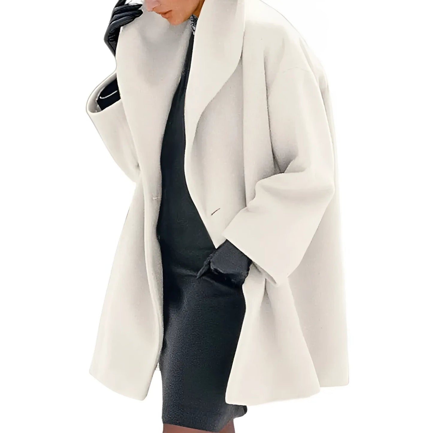 Women's winter coat featuring a relaxed fit and elegant silhouette, crafted from a durable polyester blend, designed as a longline jacket for warmth and style during cold 4