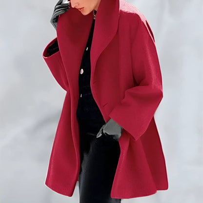 Women's winter coat featuring a relaxed fit and elegant silhouette, crafted from a durable polyester blend, designed as a longline jacket for warmth and style during cold 6