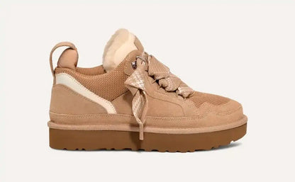 Women's winter suede boots featuring a warm lining and non-slip rubber sole, designed for comfort and style in cold weather. 1