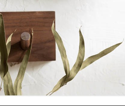 Wooden Coat Rack Wall Mounted with Minimalist Japandi Design – Handmade Sustainable Storage for Coats and Accessories 2